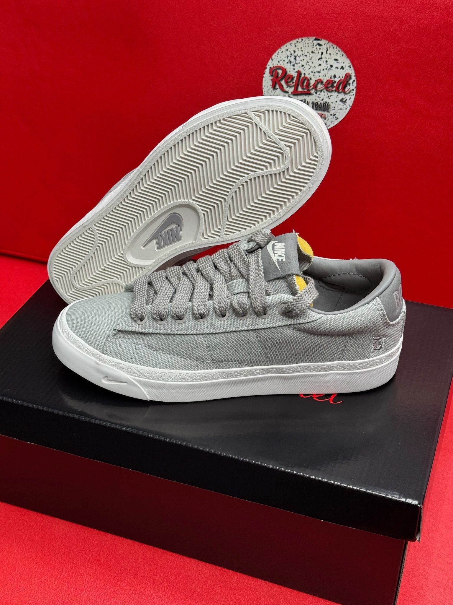 9W Nike Blazer Low Devin Booker Pearl/Grey