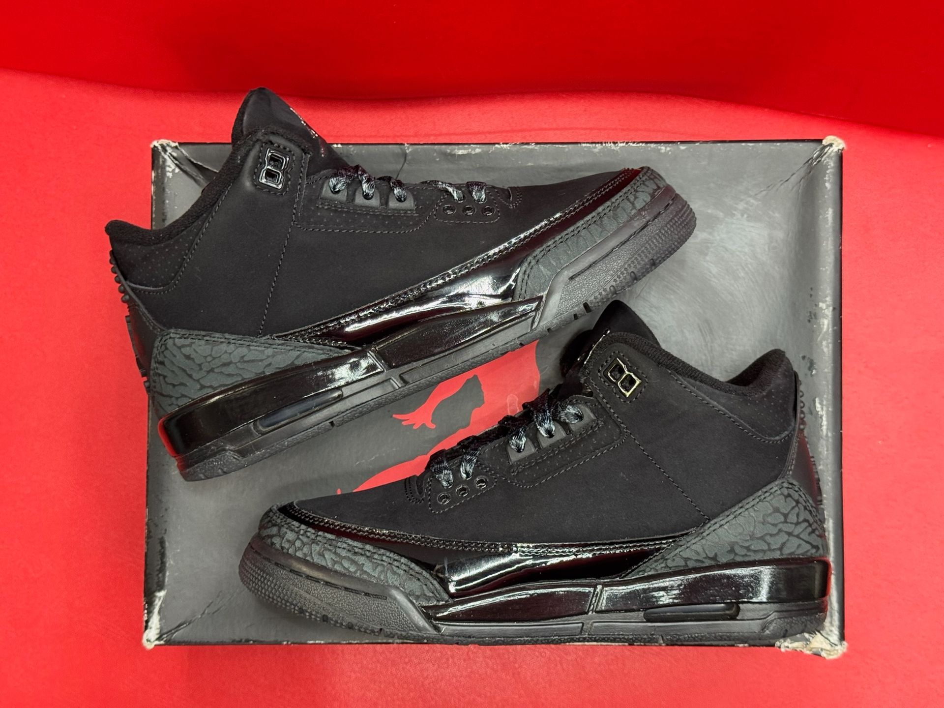 4.5Y Jordan 3 Retro Black Cat (2025) (GS)