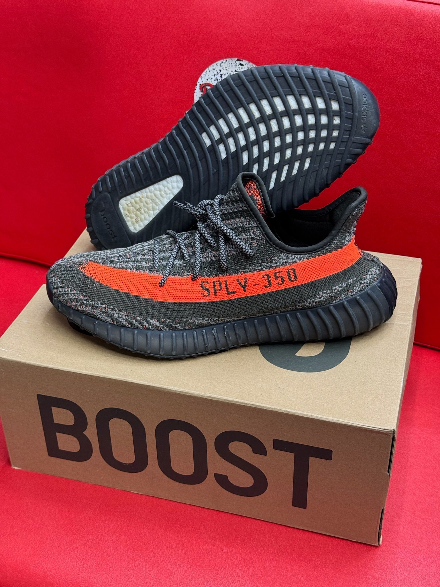 12M Adidas Yeezy Boost 350 V2 Carbon Beluga