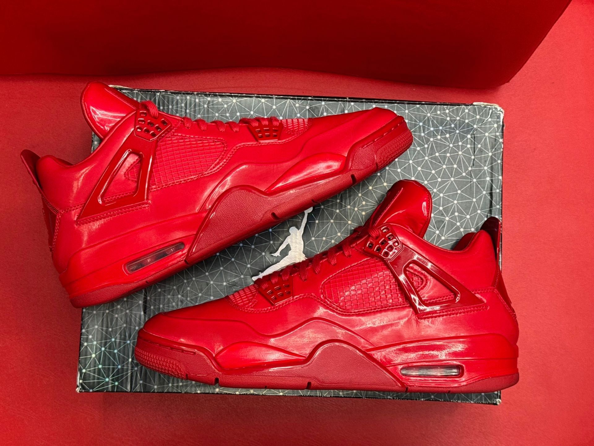 11M Jordan 4 Retro 11 Lab 4 Red (2015)