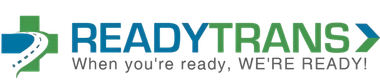 READYTRANS logo with blue and green text and a green arrow icon, tagline “When you're ready, WE'RE READY!”