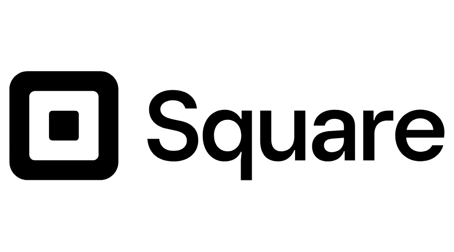 Square logo: a black square with a white border and a smaller black square inside, followed by the word