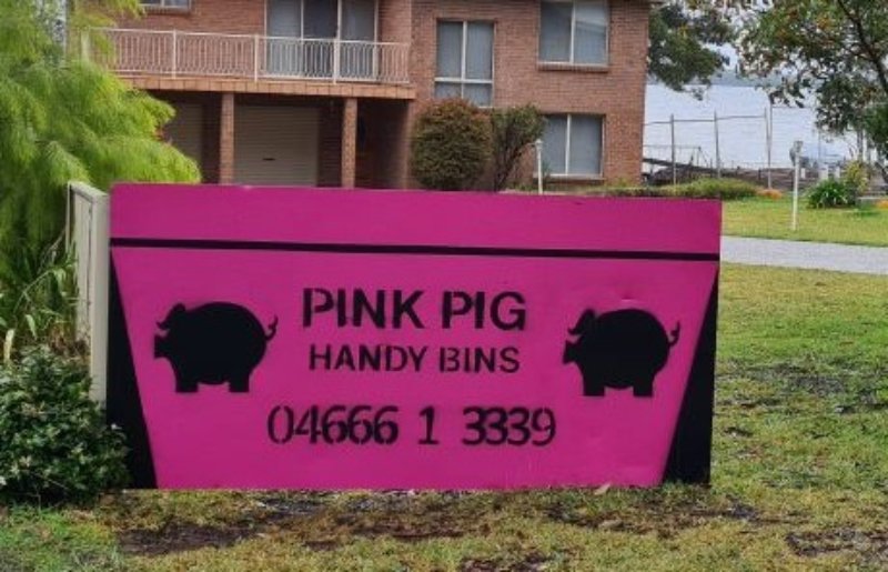 Pink Pig Handy Bins Bin Sizes