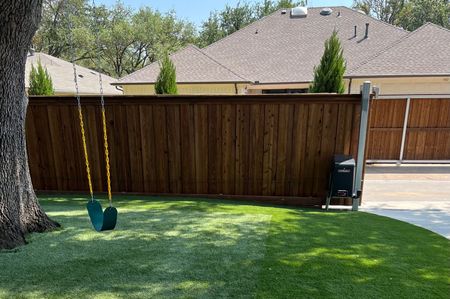 Sliding gate installation. Saginaw, MI