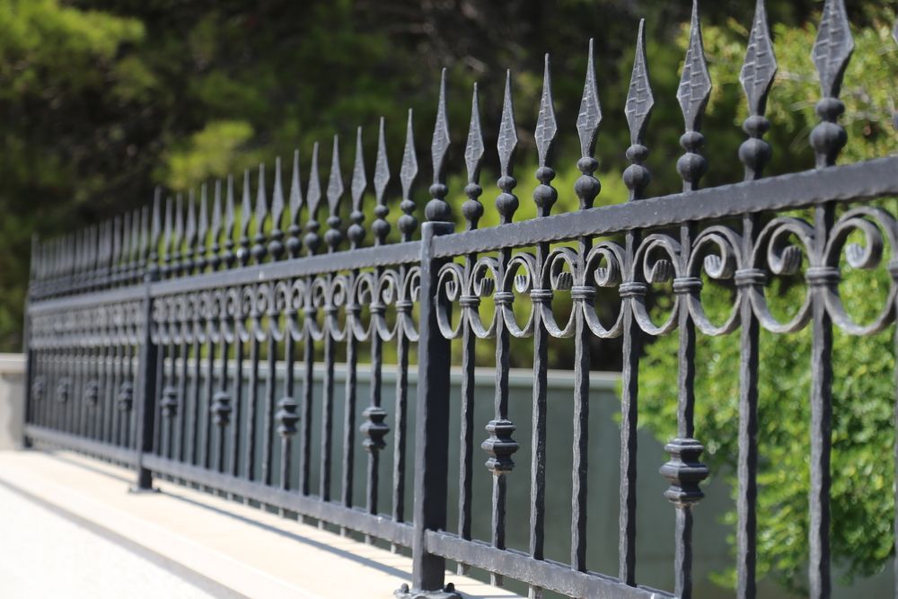 custom iron fencing