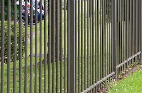 wrought iron fence installation