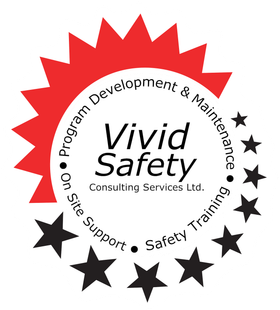 a logo for vivid safety consulting services ltd.