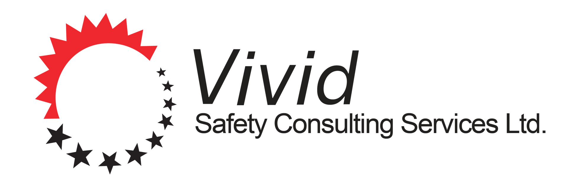 a logo for vivid safety consulting services ltd.