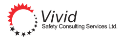 a logo for vivid safety consulting services ltd.