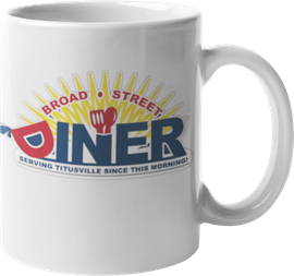 White mug with 