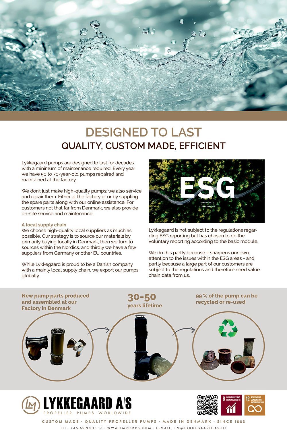 Brochure Lykkegaard Brochure Lykkegaard AQUANOR 2025