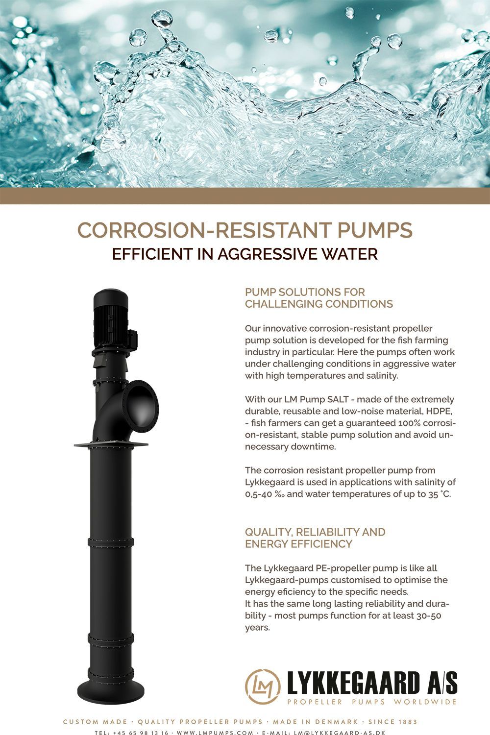 Brochure Lykkegaard Brochure Lykkegaard AQUANOR 2025