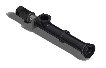 Propeller pump vertical in line