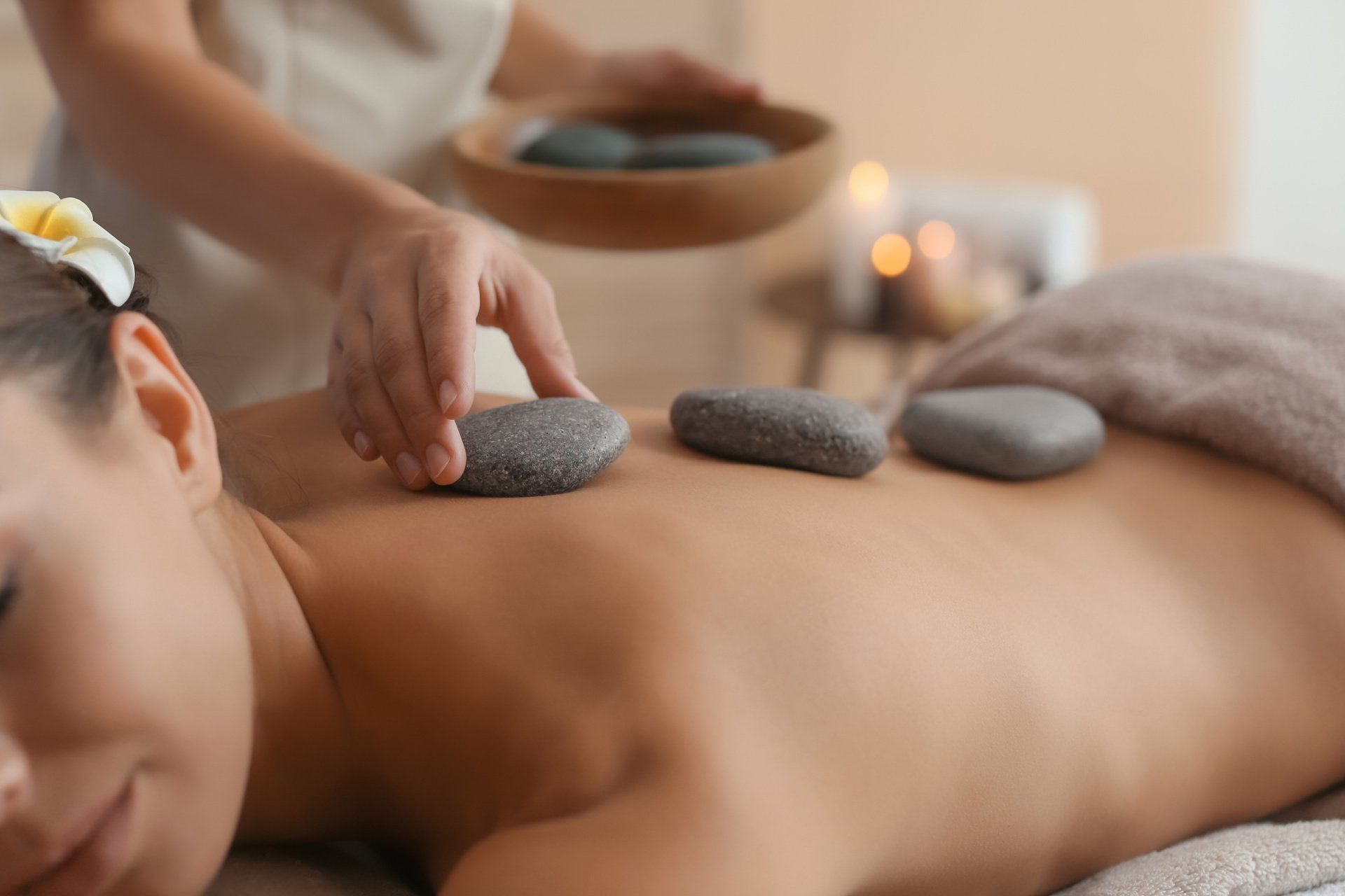 hot stone massage