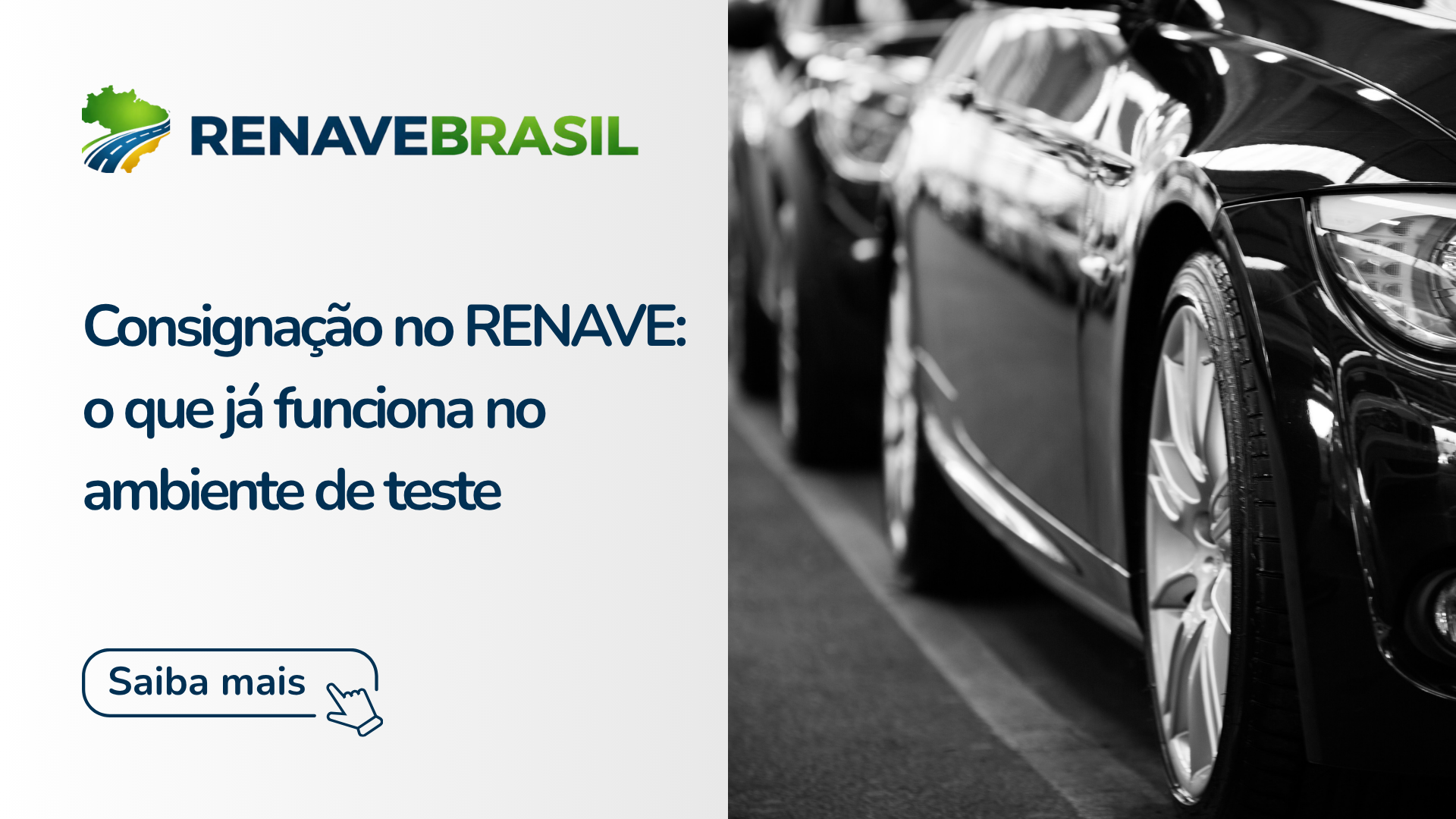 Consignação no RENAVE: o que já funciona em teste