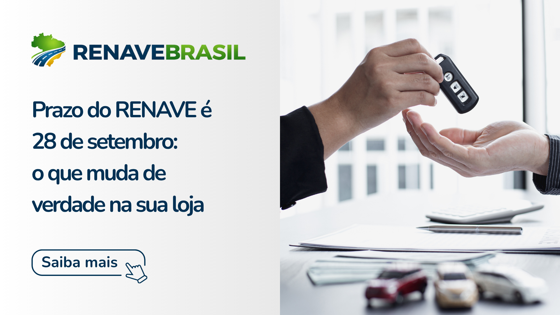 RENAVE obrigatório: o que muda em 28 de setembro