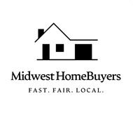 MidwestHomeBuyers logo with black house icon and tagline &ldquo;FAST. FAIR. LOCAL.&rdquo;