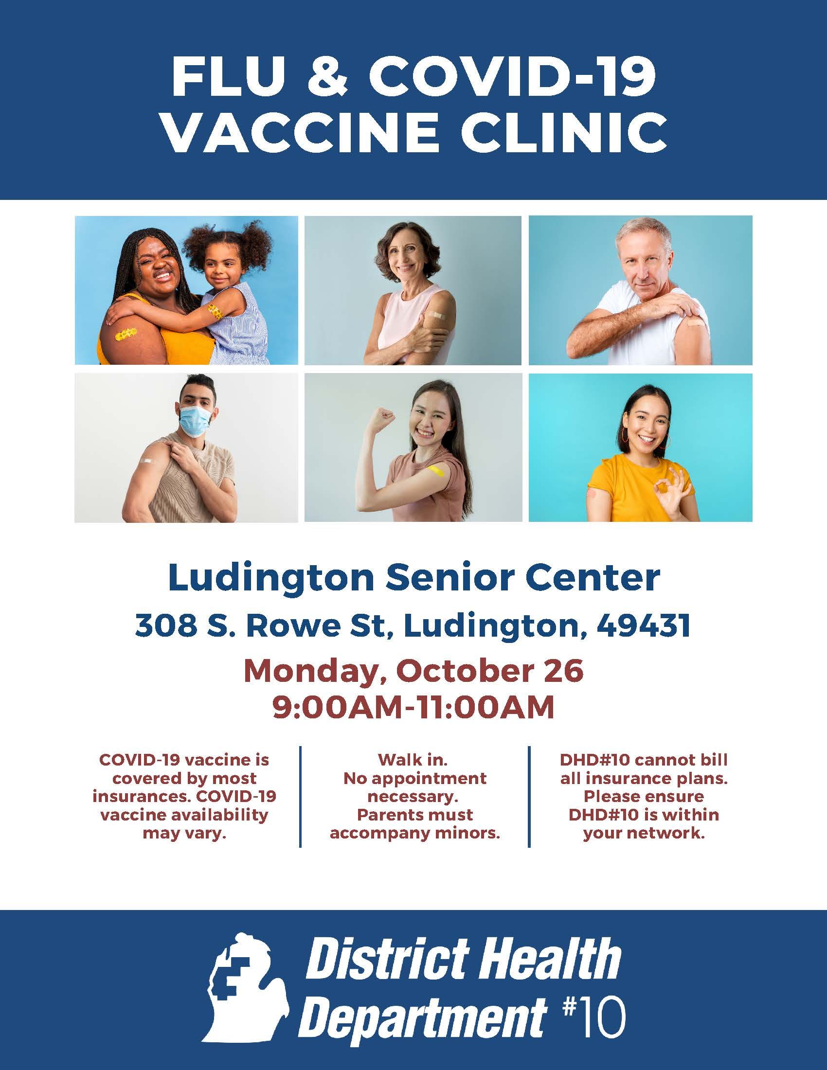 Flyer for Flu Clinic