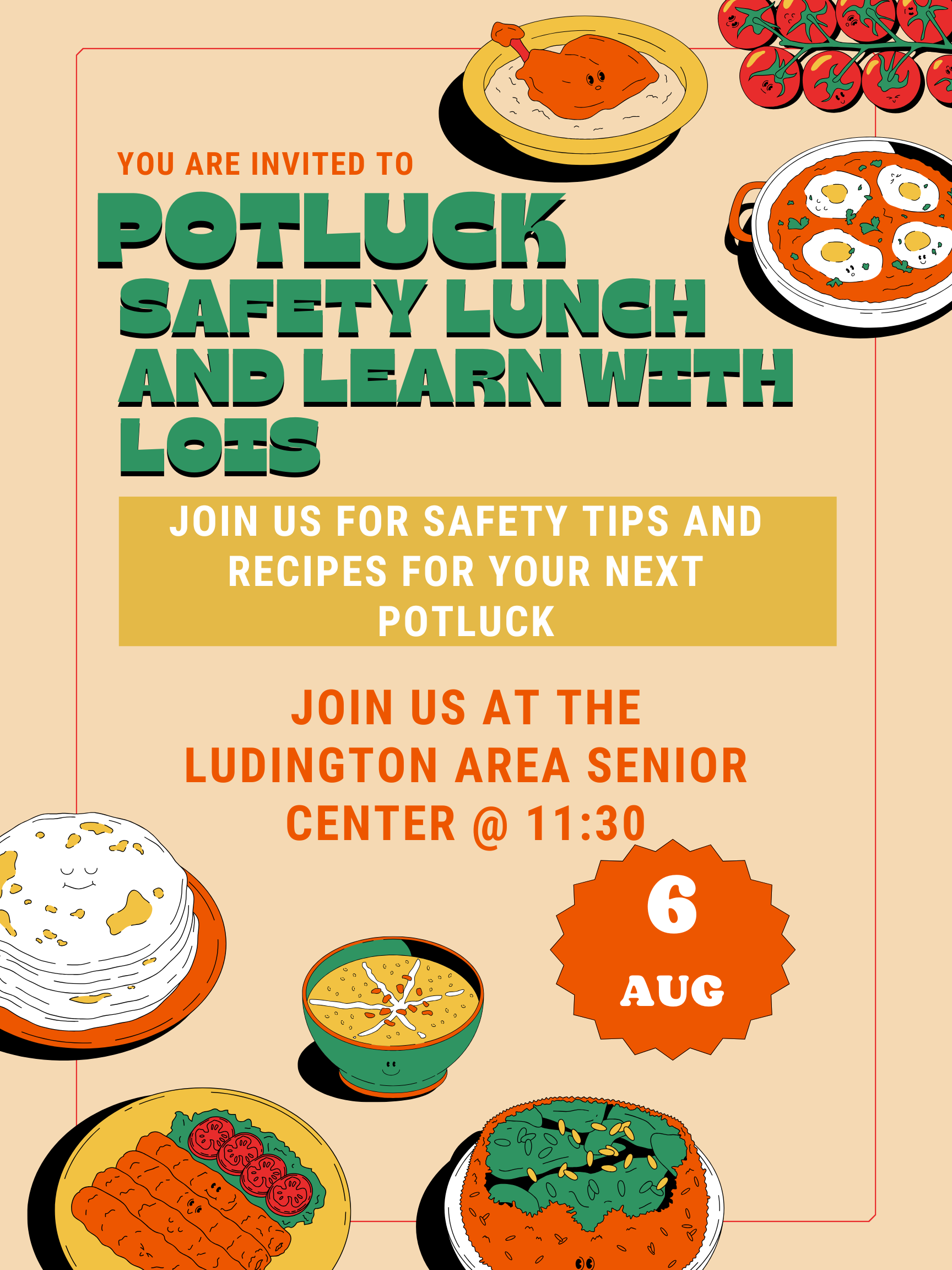 Flyer for MI Department of Health and Human Services lead exposure presentation
