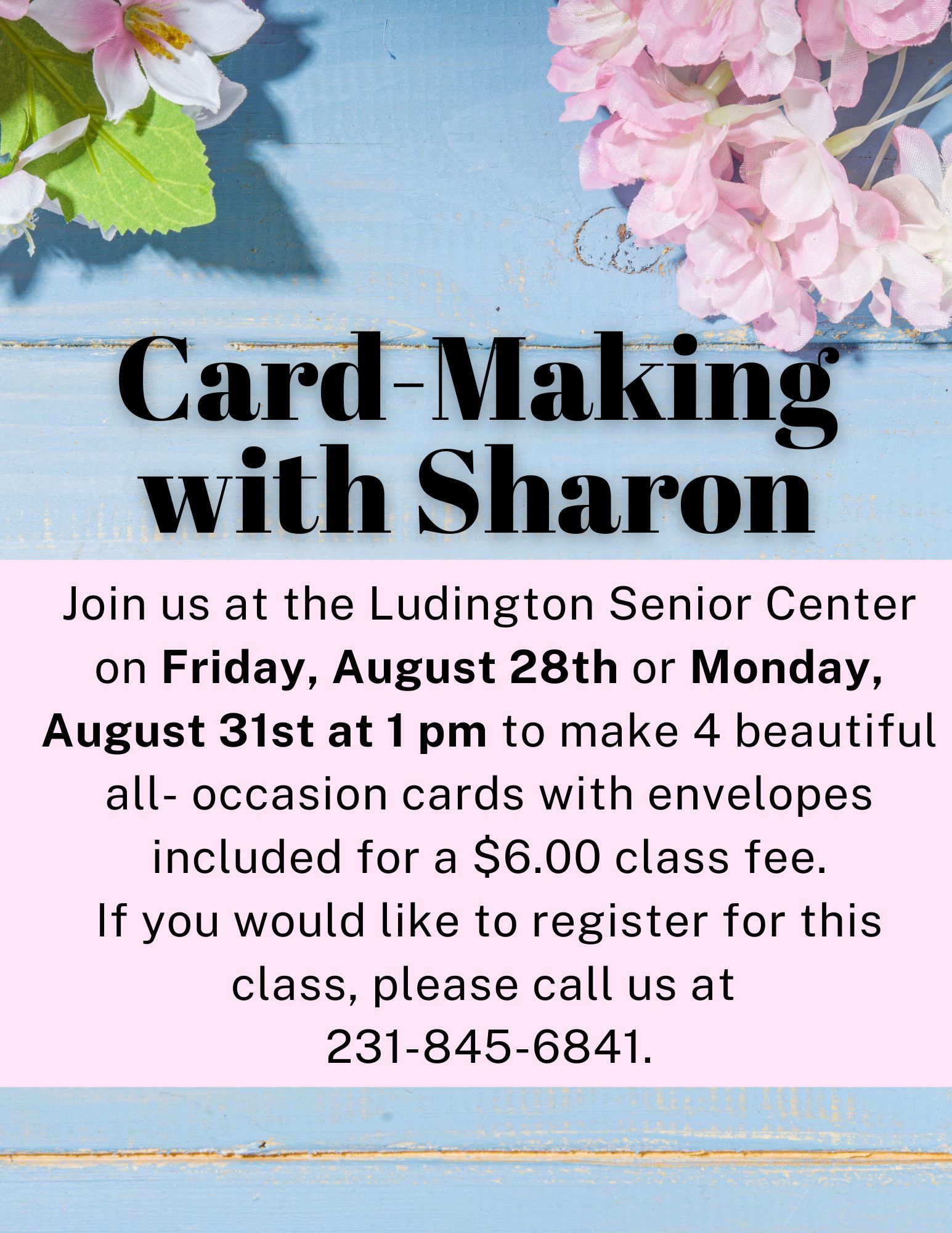 Flyer for Card-Making