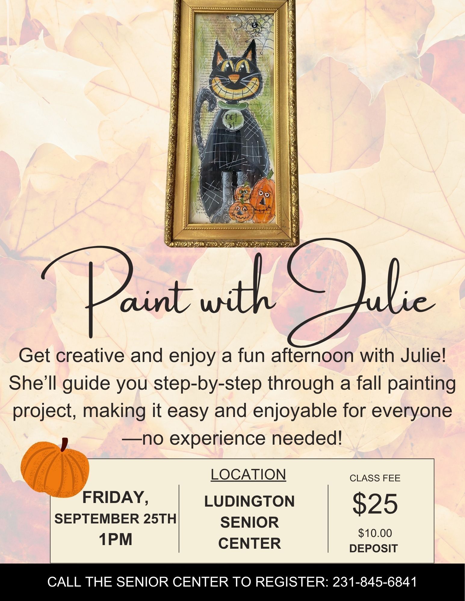 Flyer for Paint with Julie