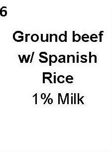 daily menu