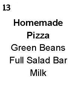 daily menu