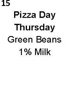 daily menu