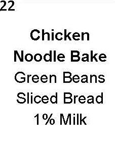 daily menu