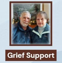 Photo of grief-support group leader