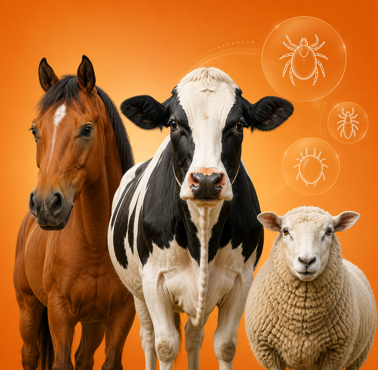 Antiparasitarios externos grandes animales