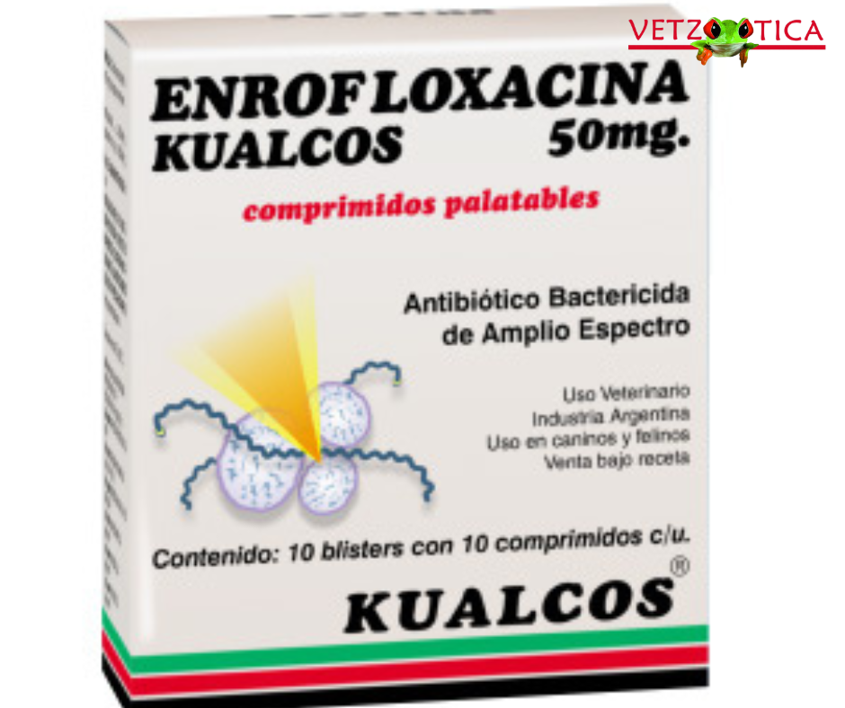 Enrofloxacina Kualcos Comprimidos – 50 mg, 100 mg y 200 mg