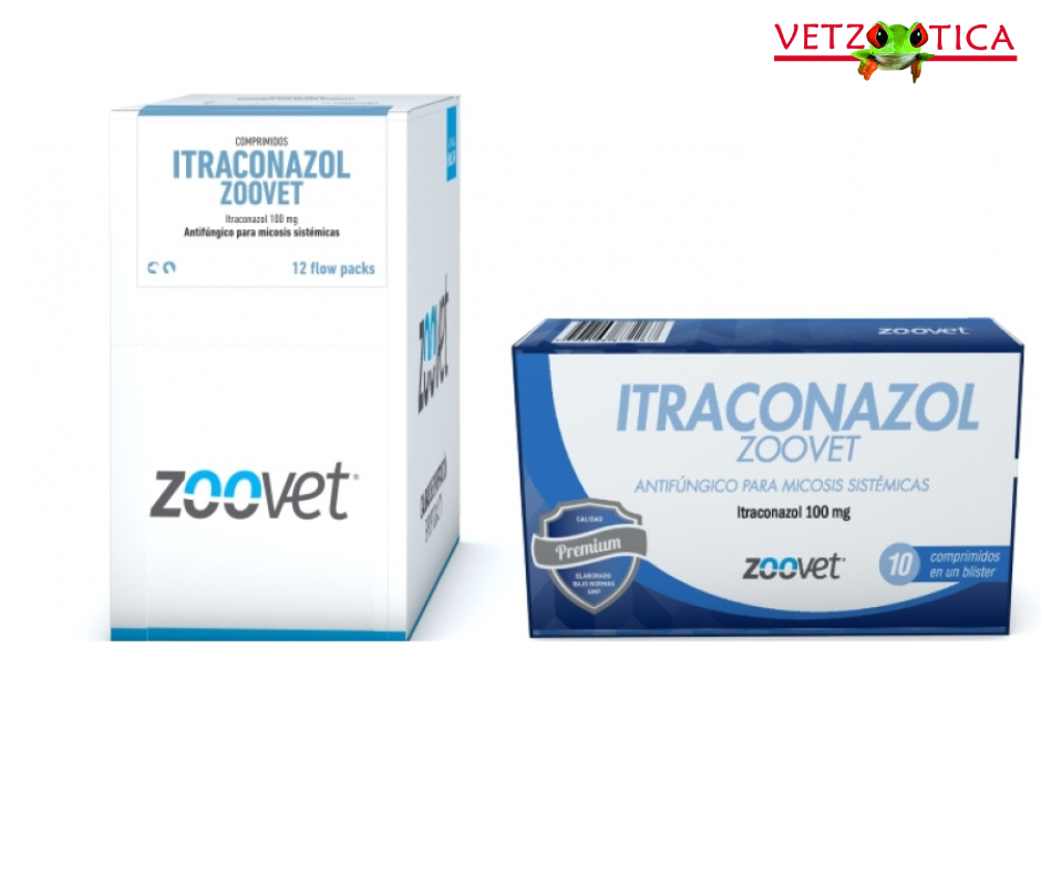 Itraconazol Zoovet – 10 comprimidos de 100 mg