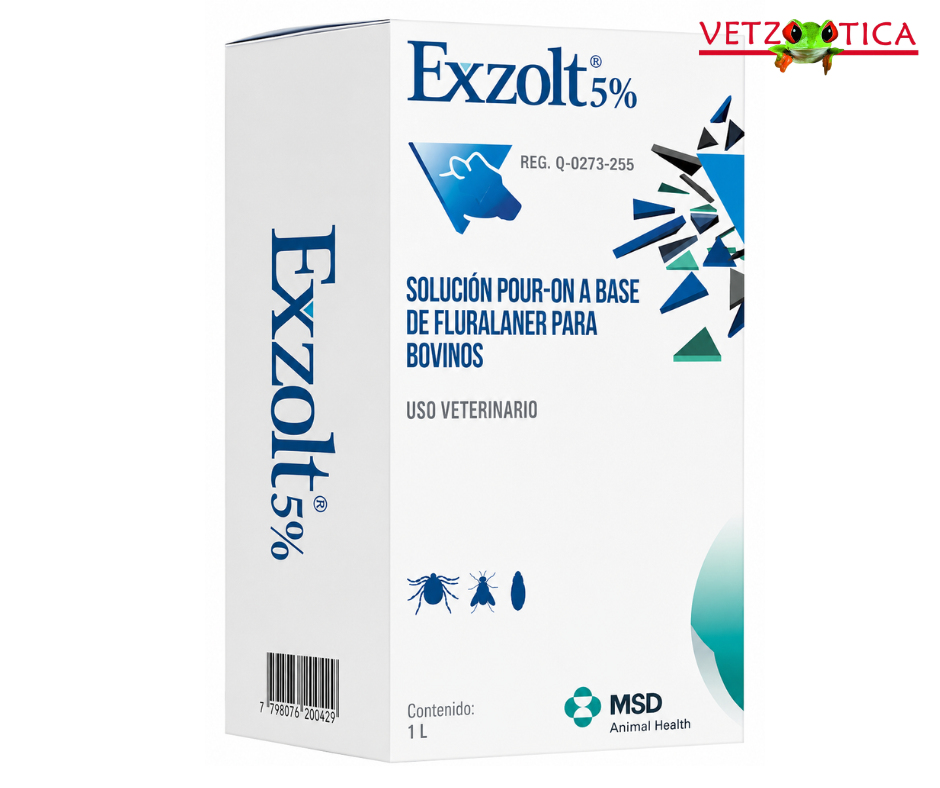 EXZOLT 5% POUR ON