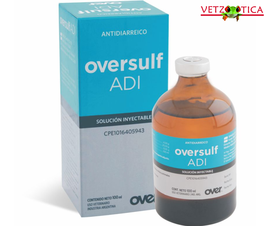 Oversulf ADI® – Antibiótico y Antidiarreico Inyectable