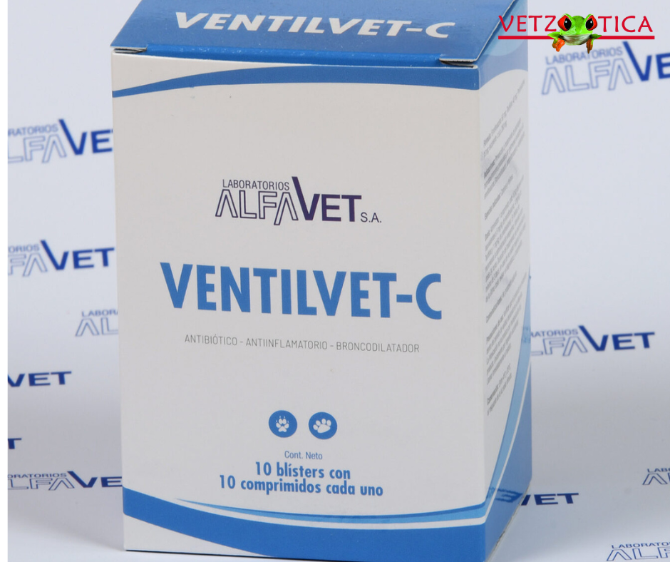Ventilvet-C x 10 Comprimidos