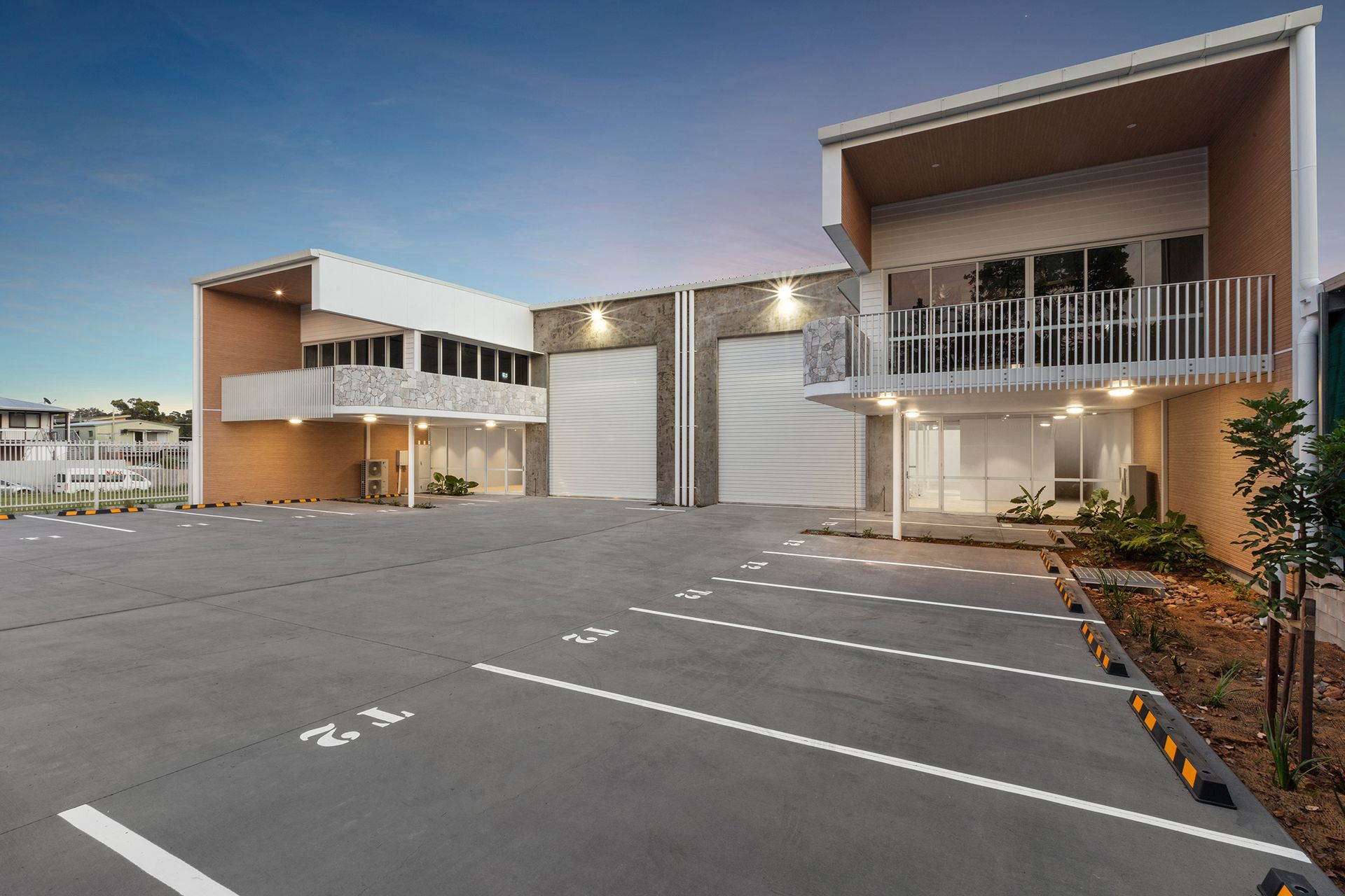 industrial architecture with natural light.