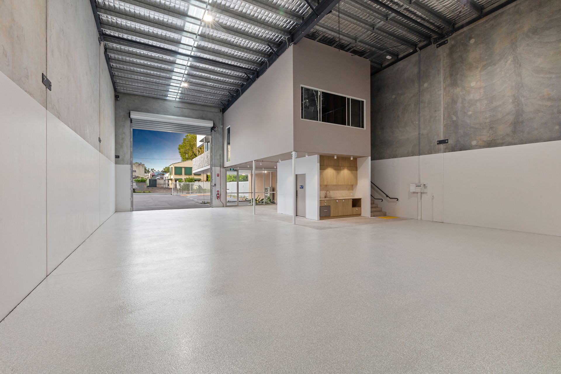 contemporary warehouse coastal design.