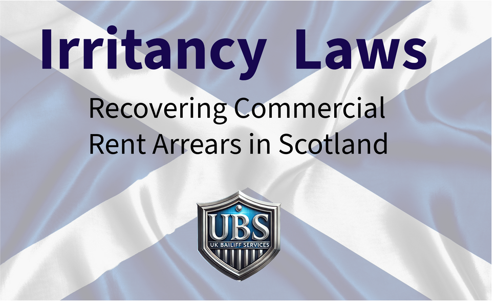 Unpaid Commercial Rent Scotland