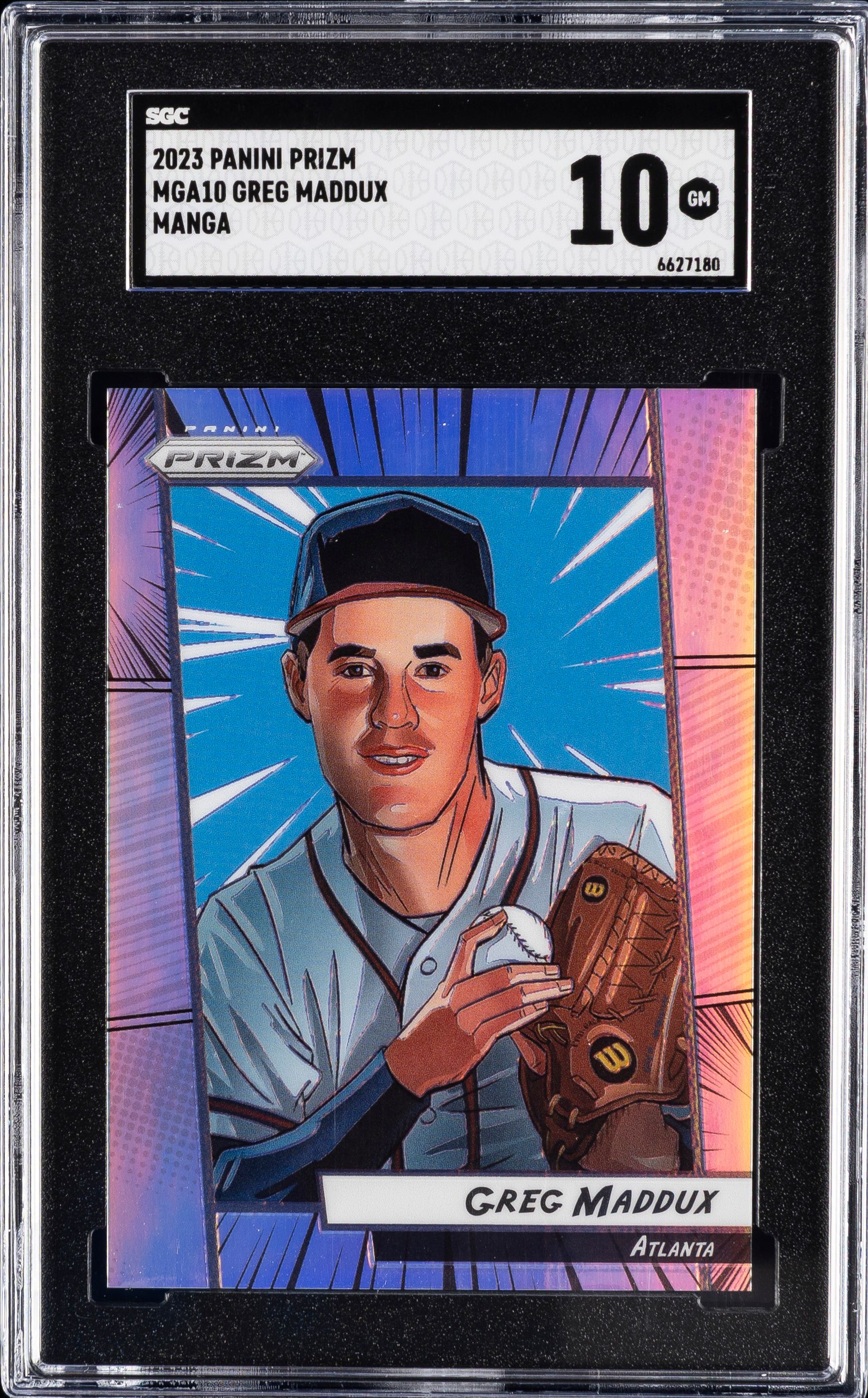 2023 Panini Prizm Manga Greg Maddux #MGA10 | SSP Case Hit