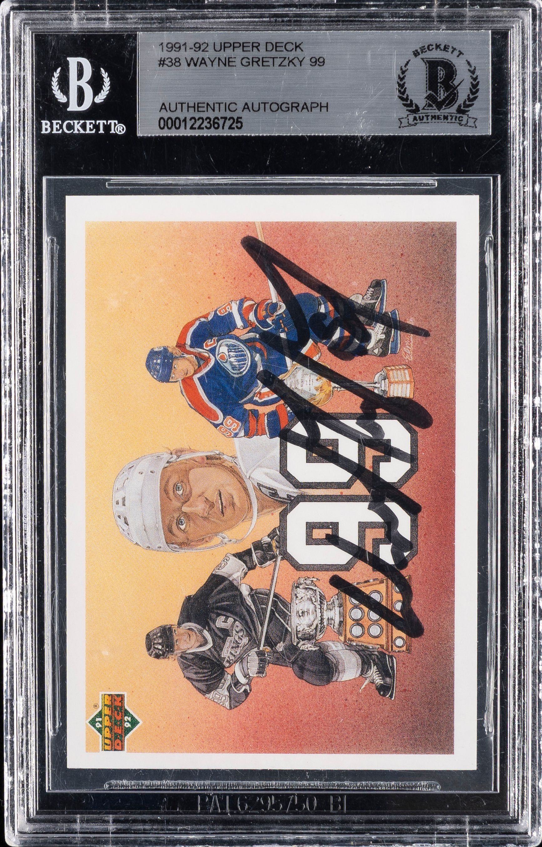 1991-92 Upper Deck
#38 Wayne Gretzky