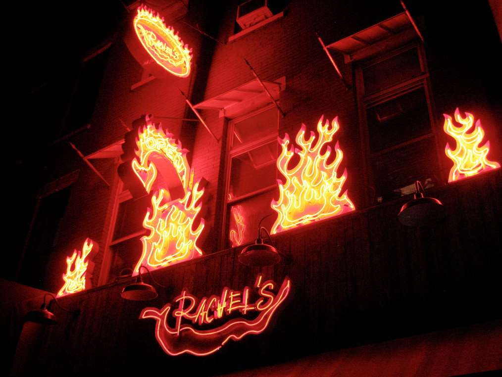 Neon sign for