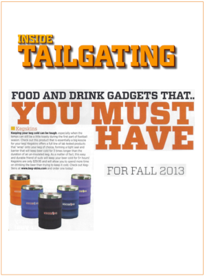Tailgating magazine cover: 