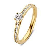 aanzoeksring met diamant Juwelier Hendriksen Rhenen