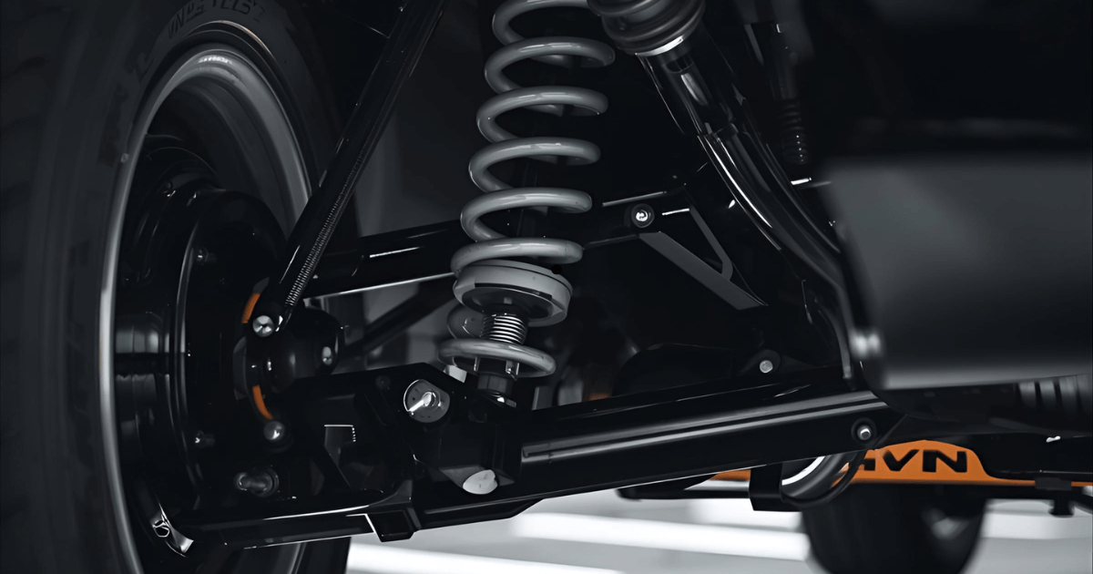 picture of vehicle suspension components