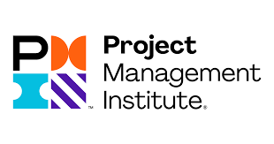 The project management institute logo is a colorful logo on a white background.