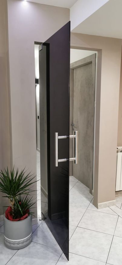 porta in vetro