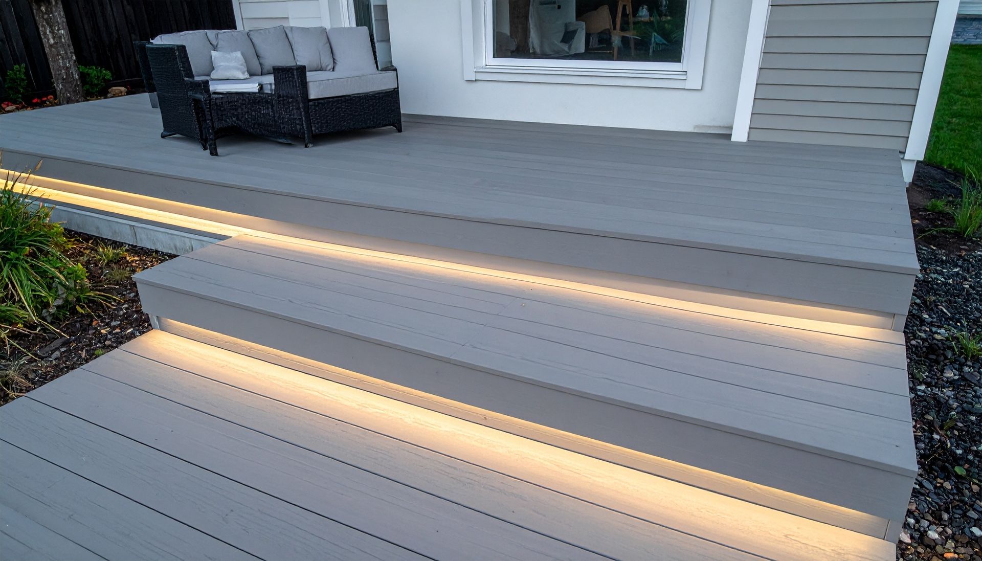 Deck Accent Lighting