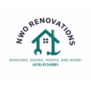 Logo for NWO Renovations featuring a house icon with a wrench, hammer, and ruler, with phone number 419-792-2699 below.
