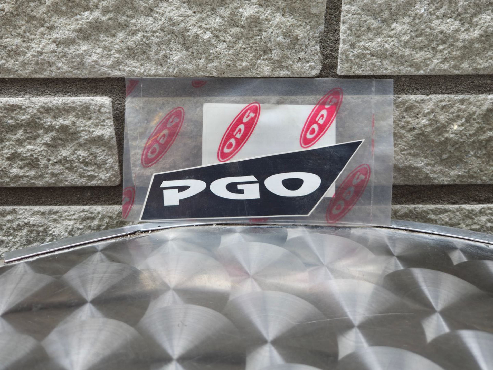 Een doorzichtige plastic zak met het opschrift 